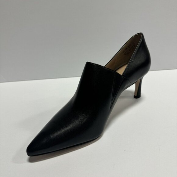 Naturalizer Womens Fanfare Black Leather Pumps, Size 7.5 Narrow - Picture 2 of 6